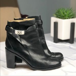 Coach • Kasandra Heeled Ankle Boots Black Booties